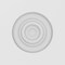 Ekena Millwork Standard Sedgwick Bullseye Rosette with Square Edge, 4"W x 4"H x 1/2"P ROSP040X040X050SDG02 - alternate 4